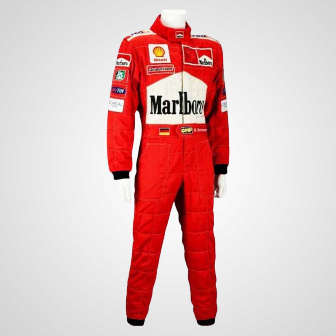 Retro Red Racing Edition Sublimation Suit - Invoke MFG